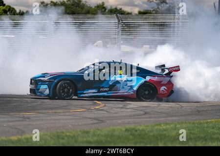 Adelaide, Australia. 16 March, 2024. on Saturday at the 2024 Repco Adelaide Motorsport Festival. Credit: James Forrester/Alamy Live News Stock Photo