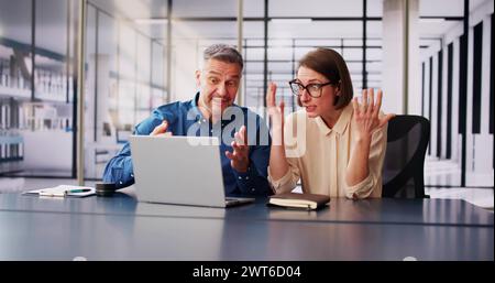 Ransomware Cyber Attack Showing Personal Files Encrypted Screen Stock Photo