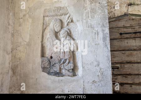 Virgin and Child St John's Church, Inglelsham Stock Photo