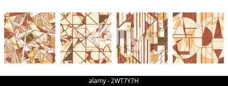 Abstract pattern. Illustration for printing on wall decorations. For use in graphics. Stock Photo