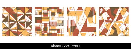 Abstract pattern. Illustration for printing on wall decorations. For use in graphics. Stock Photo