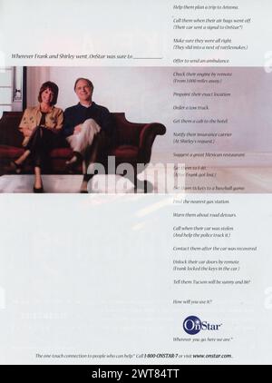 Vintage 'Time' Magazine 8 March 1999 issue advert, USA Stock Photo