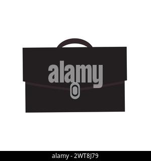 Business Briefcase Bag Icon Stock Vector