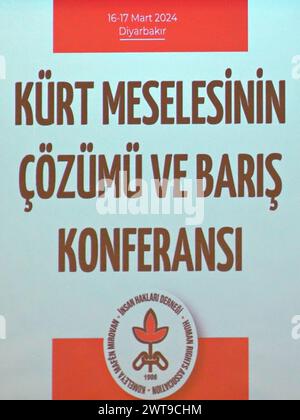 The Poster Of The Kurdish Problem Solution And Peace Conference Held In ...