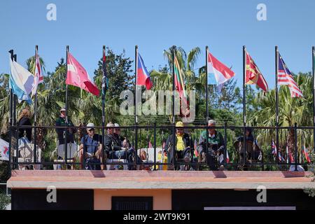 Manavgat, Antalya, Turkey. 16th Mar, 2024. Impressions during the 2024 World Team & Individual Championships 65-85 (Credit Image: © Mathias Schulz/ZUMA Press Wire) EDITORIAL USAGE ONLY! Not for Commercial USAGE! Stock Photo