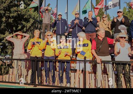 Manavgat, Antalya, Turkey. 16th Mar, 2024. Impressions during the 2024 World Team & Individual Championships 65-85 (Credit Image: © Mathias Schulz/ZUMA Press Wire) EDITORIAL USAGE ONLY! Not for Commercial USAGE! Stock Photo