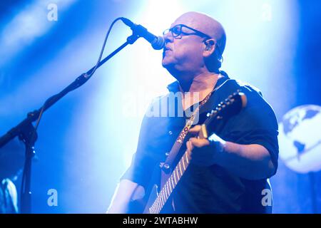 London, UK. 16th Mar, 2024. Black Francis of Pixies In concert at O2 Kentish Town, London. Credit: John Barry/Alamy Live News Stock Photo