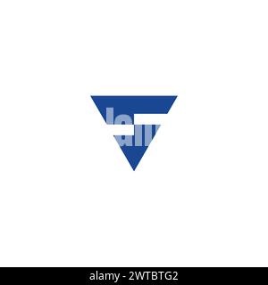 S Triangle Logo Design. Letter S Icon Stock Vector