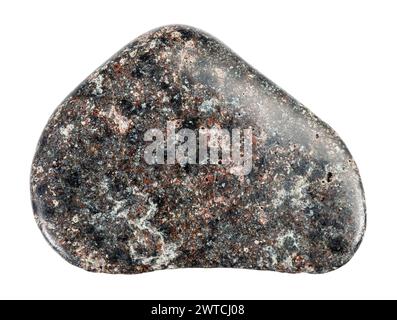 Hasmatpet Rocks Images specimen of natural tumbled basalt with hematite rock cutout on white ...