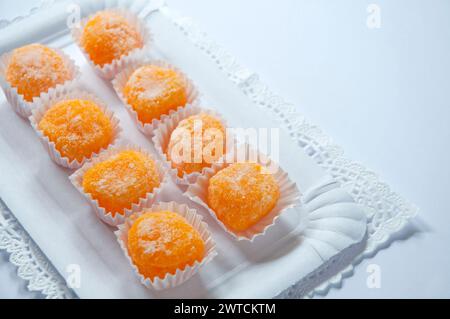 Santa Teresa yolks. Avila, Castilla Leon, Spain. Stock Photo