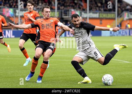 ALKMAAR Milan de Haan of FC Volendam celebrates victory and promotion