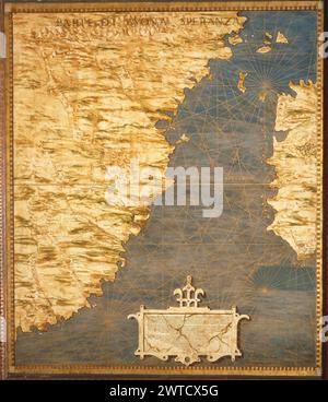 Antique world maps HQ – Map of Cape of Good Hope Stock Photo