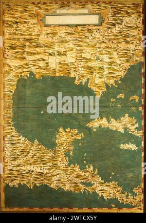 Antique world maps HQ – Map of Central America and Cuba Stock Photo