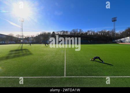 Gothenburg, Sweden. 17th Mar, 2024. Gothenburg, Sweden, March 17th 2024: Valhalla IP ahead of the Swedish League Cup game on March 17th 2024 between IFK Goteborg and Linkoping FC at Valhalla in Gothenburg, Sweden (Peter Sonander/SPP) Credit: SPP Sport Press Photo. /Alamy Live News Stock Photo