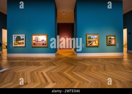 Edvard Munch exhibition at the Museum Barberini. Potsdam, Brandenburg, Brandenburg, Germany Stock Photo