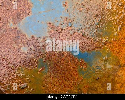 old rusty metal texture background Stock Photo
