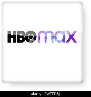 HBO Max logo as an app icon. Clipping path included Stock Photo - Alamy