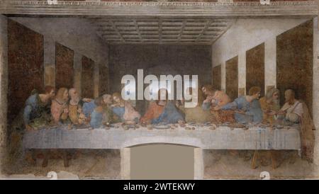 The Last Supper Leonardo da Vinci (1452-1519) Stock Photo