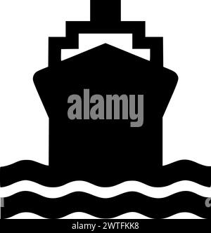 Official AIGA Boat Water Transportation sign Stock Vector