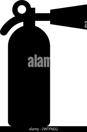 Fire Extinguisher Symbol Sign ,AIGA, Vector Illustration, Isolate On White Background Label .EPS10 Stock Vector