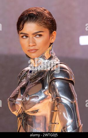 Cast attend the Dune Part Two film premiere in Leicester Square