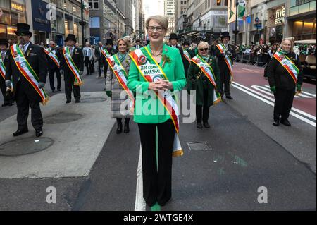 2024 Grand Marshal Maggie Timoney, President and CEO of Heineken USA ...