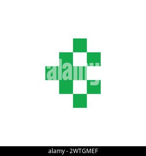 letter e eco plus medical logo vector Stock Vector Image & Art - Alamy