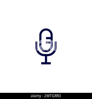 Voice Logo. Audio Logo Vector Stock Vector