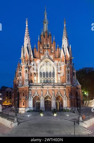 Church of St. Joseph, Podgorze, Krakow, Poland Stock Photo