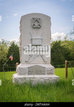 Cedar Creek & Belle Grove National Historical Park in Virginia Stock Photo