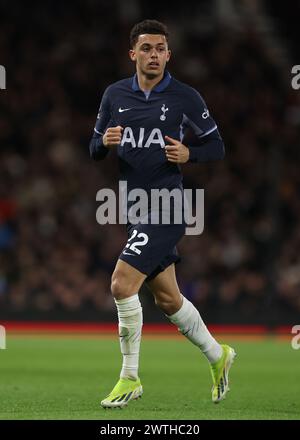 Brennan Johnson of Tottenham Hotspur during the Tottenham Hotspur FC v ...