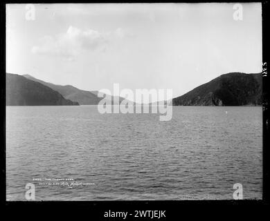 The French Pass gelatin dry plate negatives, black-and-white negatives Stock Photo