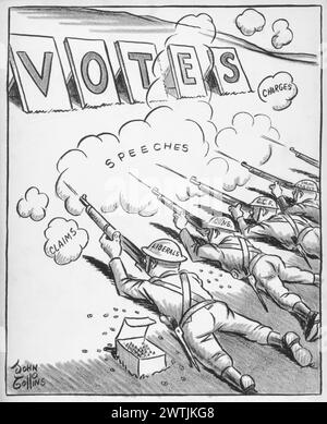 Cartoon - Target Practice. John Collins (1917-2007 Stock Photo - Alamy