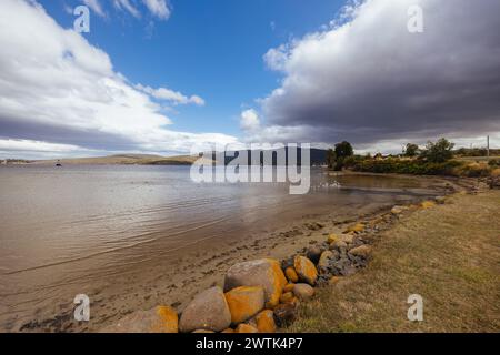 Dover in Huon Valley Tasmania Australia Stock Photo