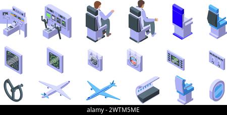 Isometric 3d control panel of the spaceship Stock Vector Image & Art ...