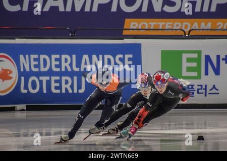 Rotterdam, Netherlands. 17th Mar, 2024. Ahoy Rotterdam, 15th March 2024 Relay Woman Final, March 17th 2024 at Rotterdam Ahoy, NL (Arne van der Ben/SPP) Credit: SPP Sport Press Photo. /Alamy Live News Stock Photo