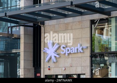 Spark Commercial Bay in Auckland, New Zealand. Stock Photo