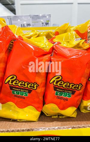 Boca Raton, United States. 13th Mar, 2024. Candy and chocolates for ...