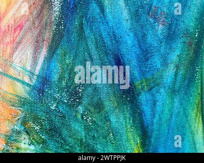 abstract watercolor painting texture background Stock Photo