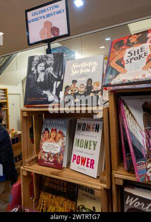 Kinokuniya is a Japanese-based retailer known for its collection of international books, along with gifts and stationery, 2024, New York City, USA Stock Photo