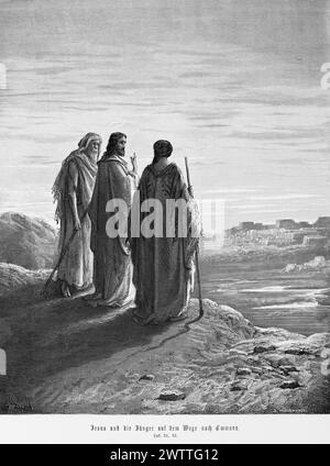 Landscape with Christ and the Two Disciples on the Way to Emmaus, 17th ...