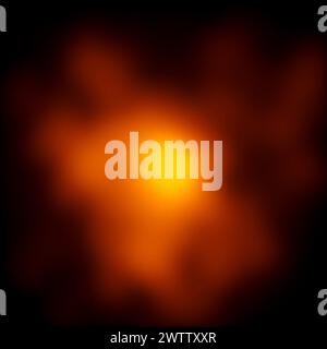 Abstract orange and black blurred background Stock Photo