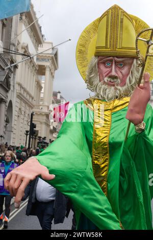 Saint Patrick's Day celebrations, London Stock Photo - Alamy