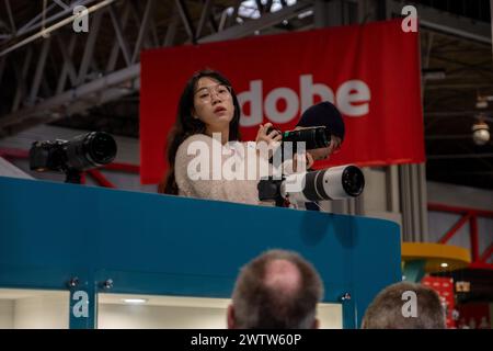 Birmingham, England, UK. Tuesday 19th March 2024. The Photography Show. Credit: Lu Parrott/Alamy Live News Stock Photo