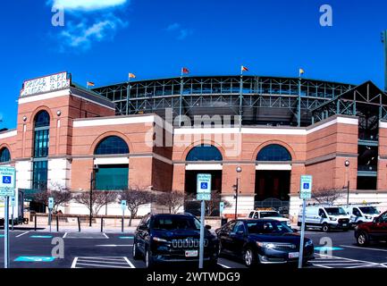 Orioles Park at Camden Yards baseball stadium Stock Photo