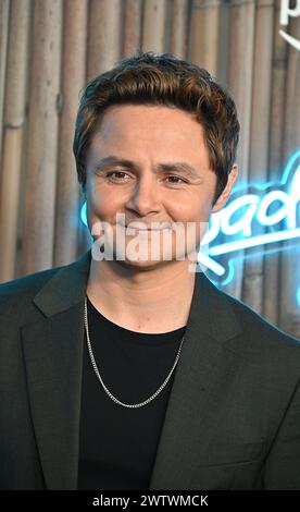 Arturo Castro attends the New York Premiere of 'Roadhouse' at Jazz at Lincoln Center in New York, New York on March 19, 2024. Robin Platzer/ Twin Images/ Credit: Sipa USA/Alamy Live News Stock Photo