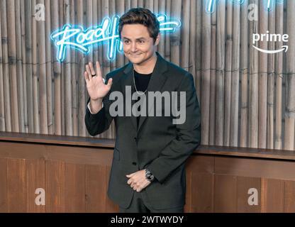 Arturo Castro attends premiere of 'Road House' by Amazon MGM Studios at Jazz at Lincoln Center in New York on March 19, 2024 Stock Photo