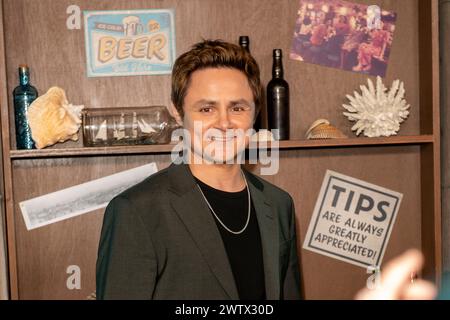 NEW YORK, NEW YORK - MARCH 19: Arturo Castro attends the 'Road House' New York Premiere at Jazz at Lincoln Center on March 19, 2024 in New York City. Stock Photo