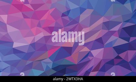 Vector Low poly abstract sky with clouds background, trendy, geometric, business luxury polygonal wallpaper, triangle style poster Stock Vector