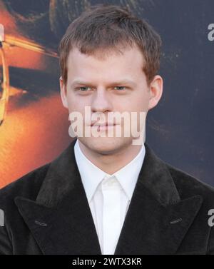 Lucas Hedges arrives at the premiere of "Shirley" on Tuesday, March 19